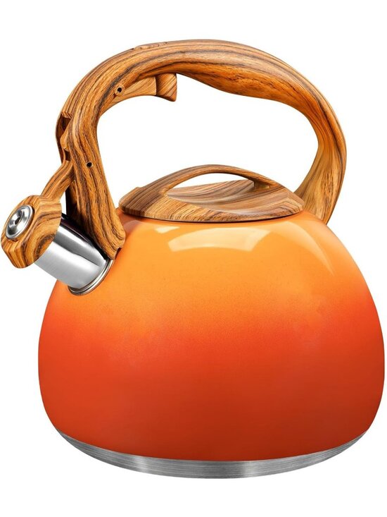 Other - GGC 3.1QT Orange Stainless Steel Whistling Tea Kettle For Kitchen Stove Top